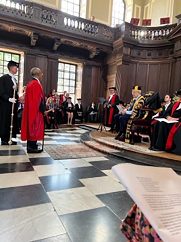 HLG visit to Queens' College Cambridge